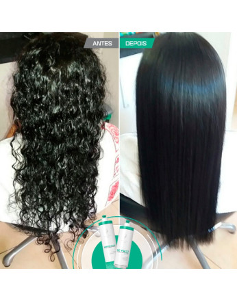 Liso absoluto, progressiva sem formol, liso natural, realinhamento capilar, botox, No Frizz