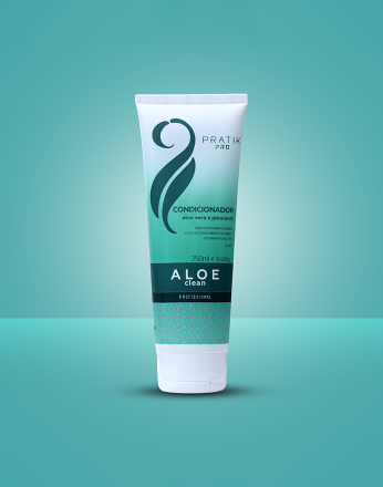 condicionador aloe clean, crescimento capilar, jaborandi, aloe vera, hidratação, cabelo quebrando, cabelo caindo