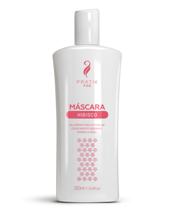 mascara capilar, hidratação, hibisco