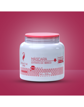 mascara capilar, hidratação, hibisco, cabelo oleoso