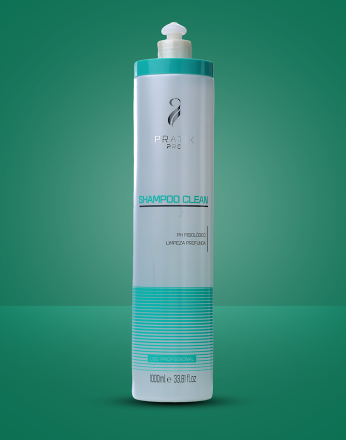Shampoo Clean, realinhamento capilar, shampoo antiresiduo