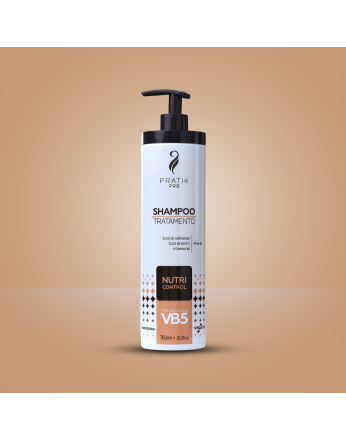 Nutri Control Shampoo, Máscara Profissional para hidratação capilar, fortalecimento do cabelo, vegano, 