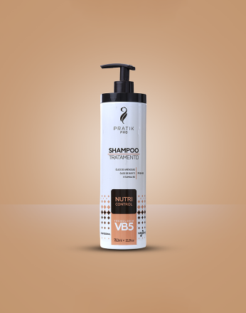 Nutri Control Shampoo, Máscara Profissional para hidratação capilar, fortalecimento do cabelo, vegano, 