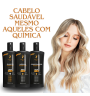 Cabelos com química, emborrachado, corte químico, reposição de massa, sos, morte súbita, loreal