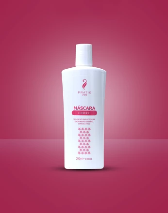 mascara capilar, hidratação, hibisco, cabelo oleoso