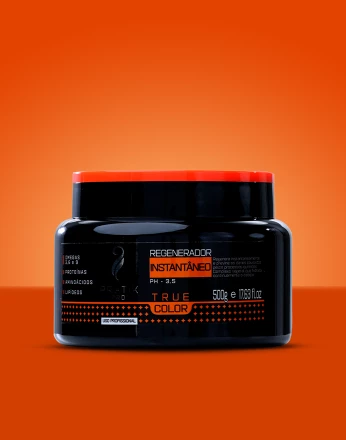 O Regenerador Instantaneo é o verdadeiro SOS Capilar, indicado para tratar, nutrir no salão os cabelos que passaram pelo processo de descoloração e mechas, atua devolvendo massa, lipídios e aminoácidos aos fios. Promovendo a recuperação da fibra capilar, 