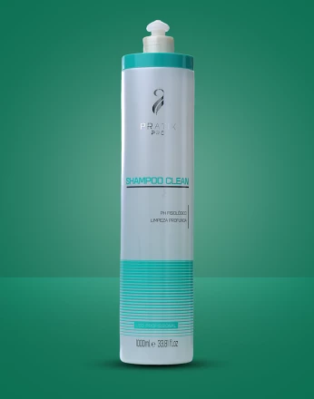 Shampoo Clean, realinhamento capilar, shampoo antiresiduo