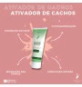 Ativador de cachos, cabelos ondulados, hidratação cabelos crespos, cacheados, transição capilar