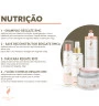 A nutrição repor os lipídeos, nutrientes dos fios, mantendo o cabelo saudável e hidratado.