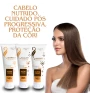 Linha de Nutrição Capilar para uso em casa, com a Linha Nutri Control você garante a nutrição profundo do fio, com reposição das ceramidas, proporcionando saúde aos fios e um liso espetacular com a manutenção da progressiva