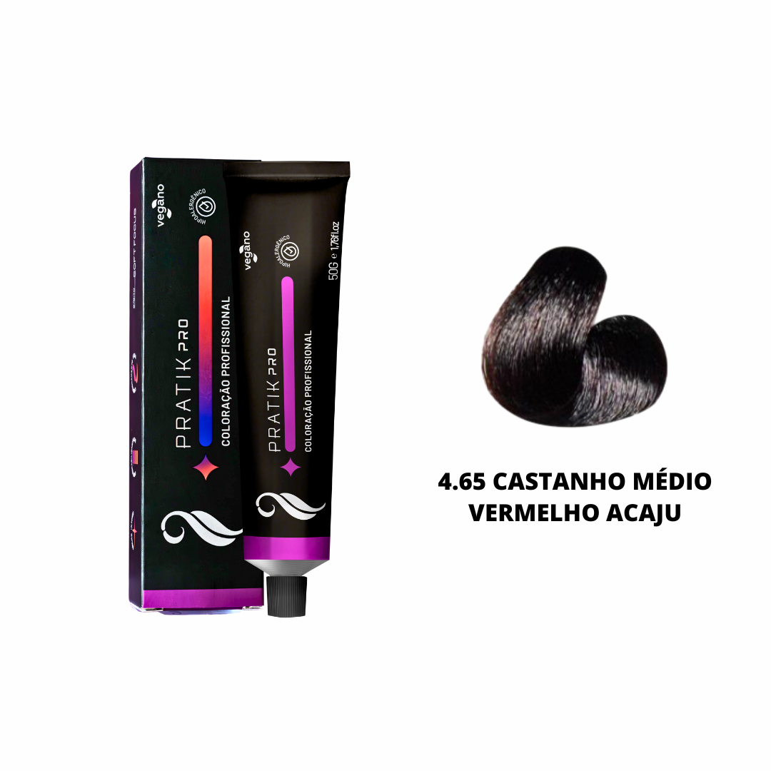 Acaju Castanho Médio Vermelho