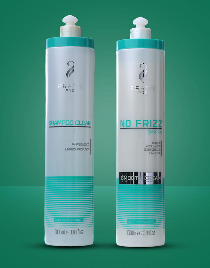 Kit Alisamento Progressiva Shampoo Ativo 1 L