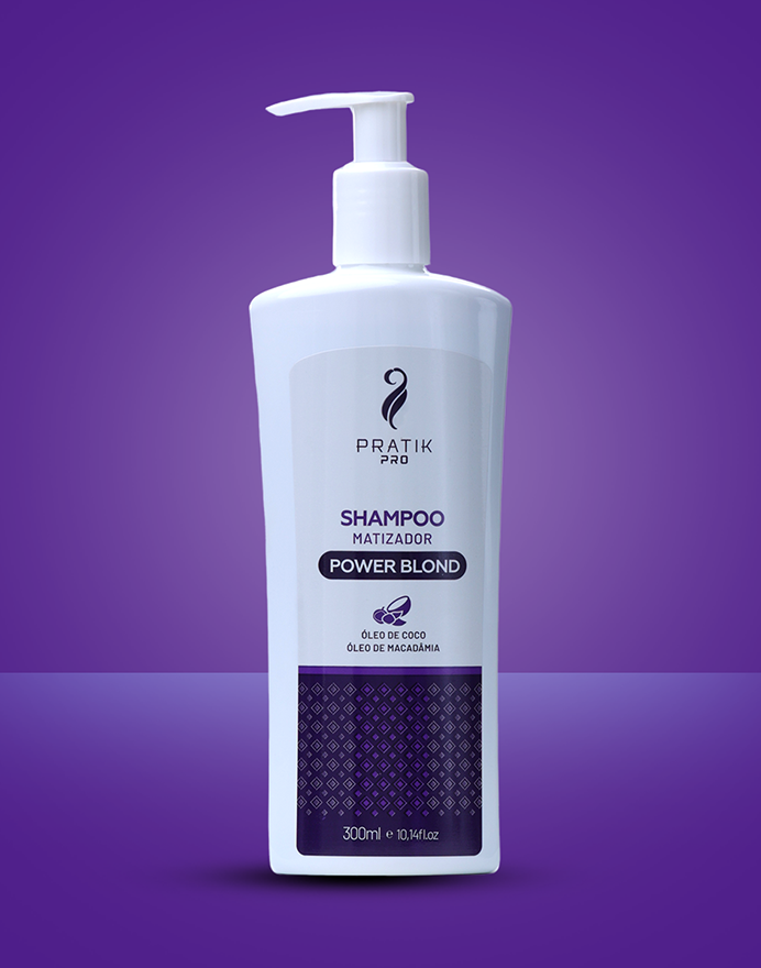 Linha Matizadora Profissional Shampoo Power Blond 300ml Matização